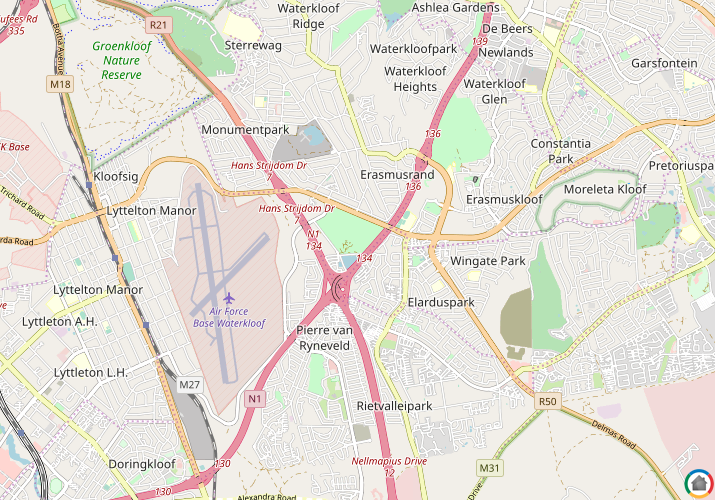 Map location of Erasmuspark